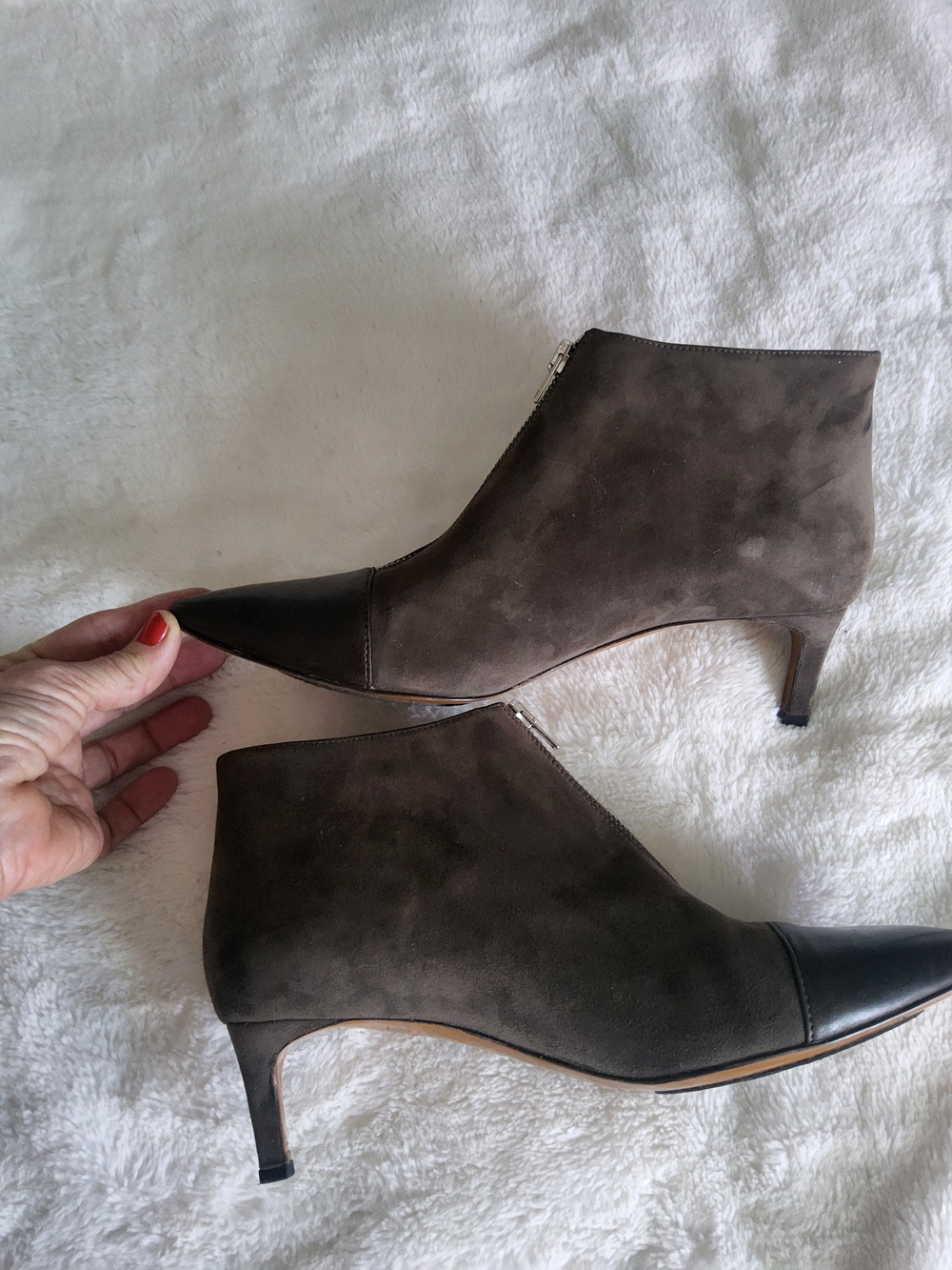 MARNI Vintage Kitten Heel Ankle Boots